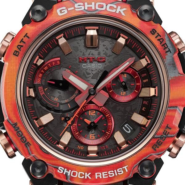 月末迄最終値下げしますカシオGショックMTG-B3000FRフレアレッド G-SHOCK 40th Anniversary Flare Red MT-G MTG-B3000FR-1AJR
