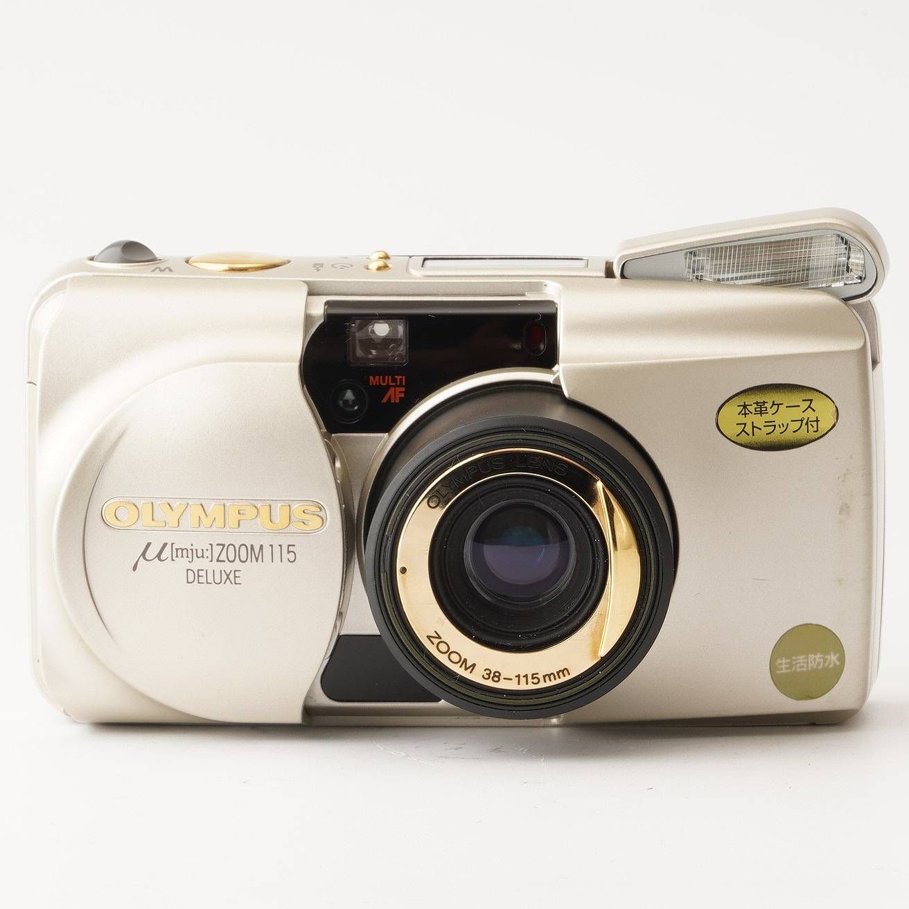オリンパス Olympus μ mju ミュー Zoom 115 Deluxe / 38-115mm 【公式
