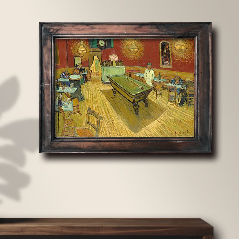 A3サイズ ゴッホ ポスター 夜のカフェ アートポスター 絵画 フィン