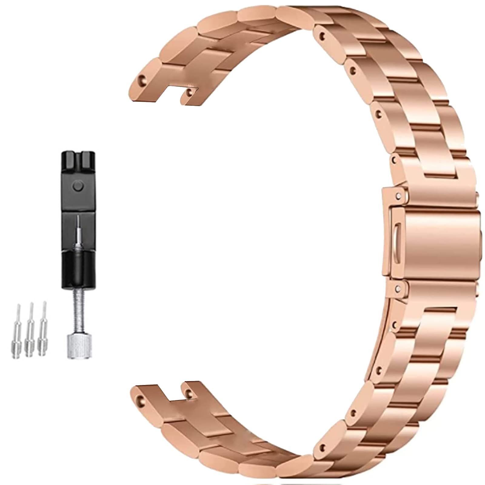 Rose gold garmin band on sale