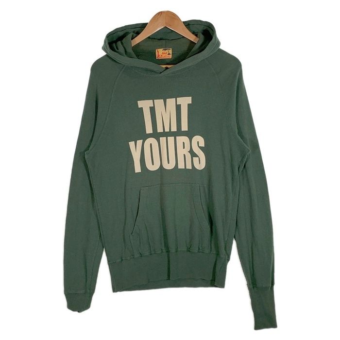 【美品】TMT パーカー　サイズM TMT YOURS TMT ティーエムティー TMT YOURS BIG3 プリント プルオーバー