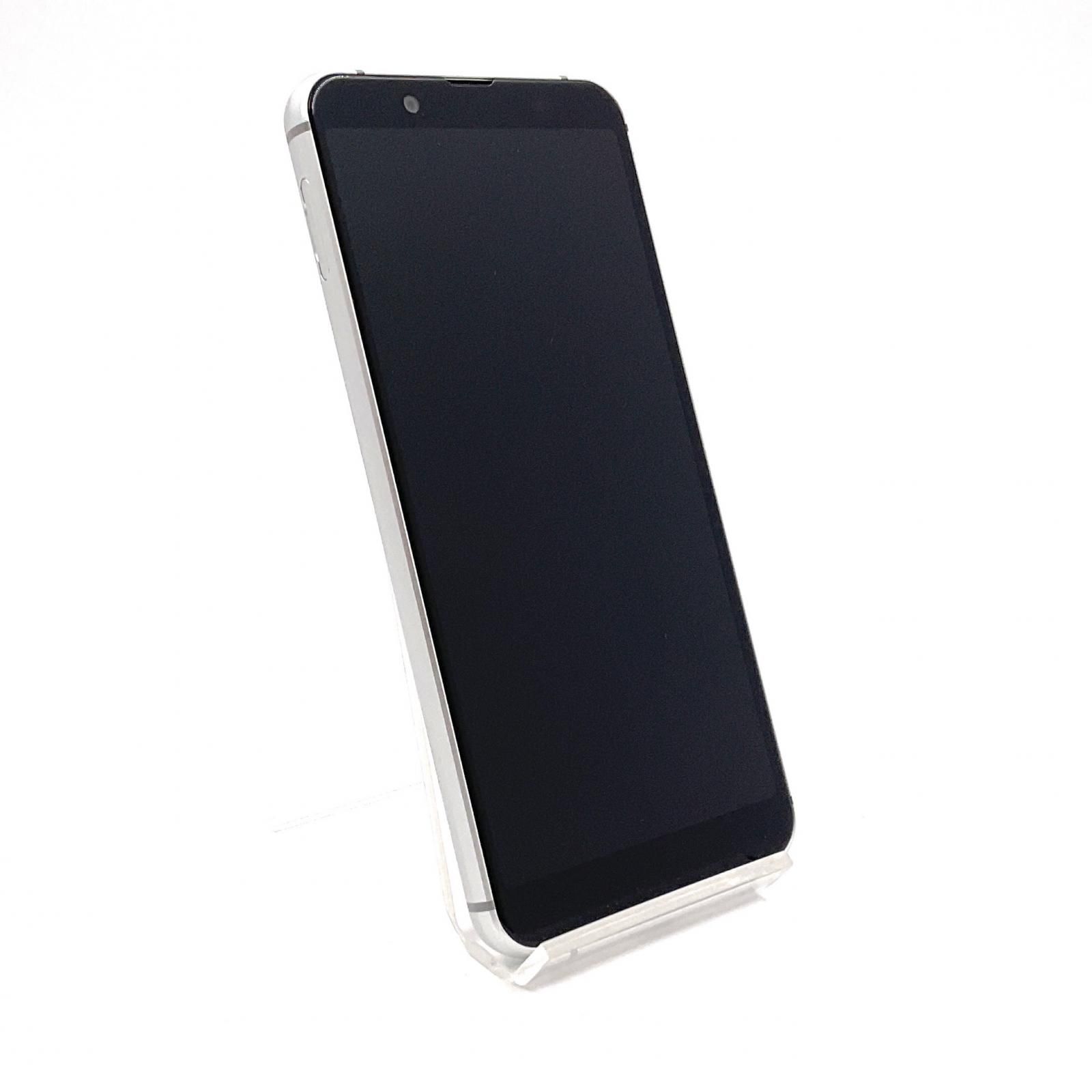 SHV48 AQUOS sense3 basic シルバー SIMフリー 本体 au スマホ