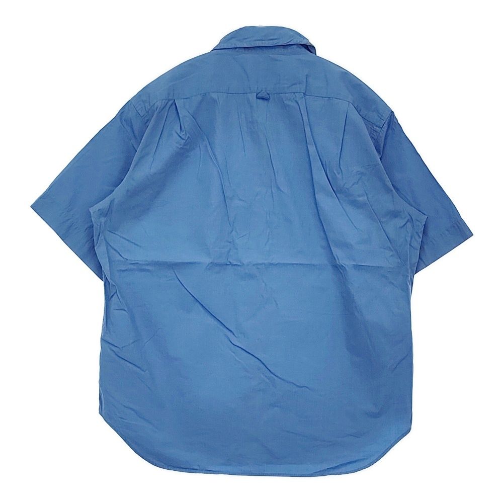 MARGARET HOWELL 半袖シャツ M ブルー MARGARET HOWELL 半袖シャツ M ブルー