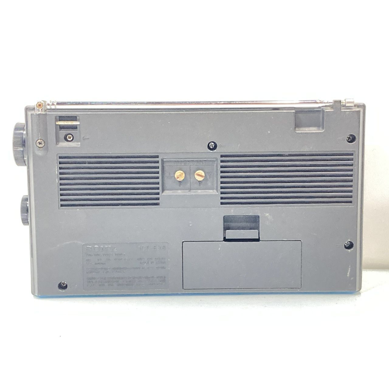SONY ソニー ICF-EX5 昭和レトロ AM FM ラジオ (管理番号：OKU8807/G3