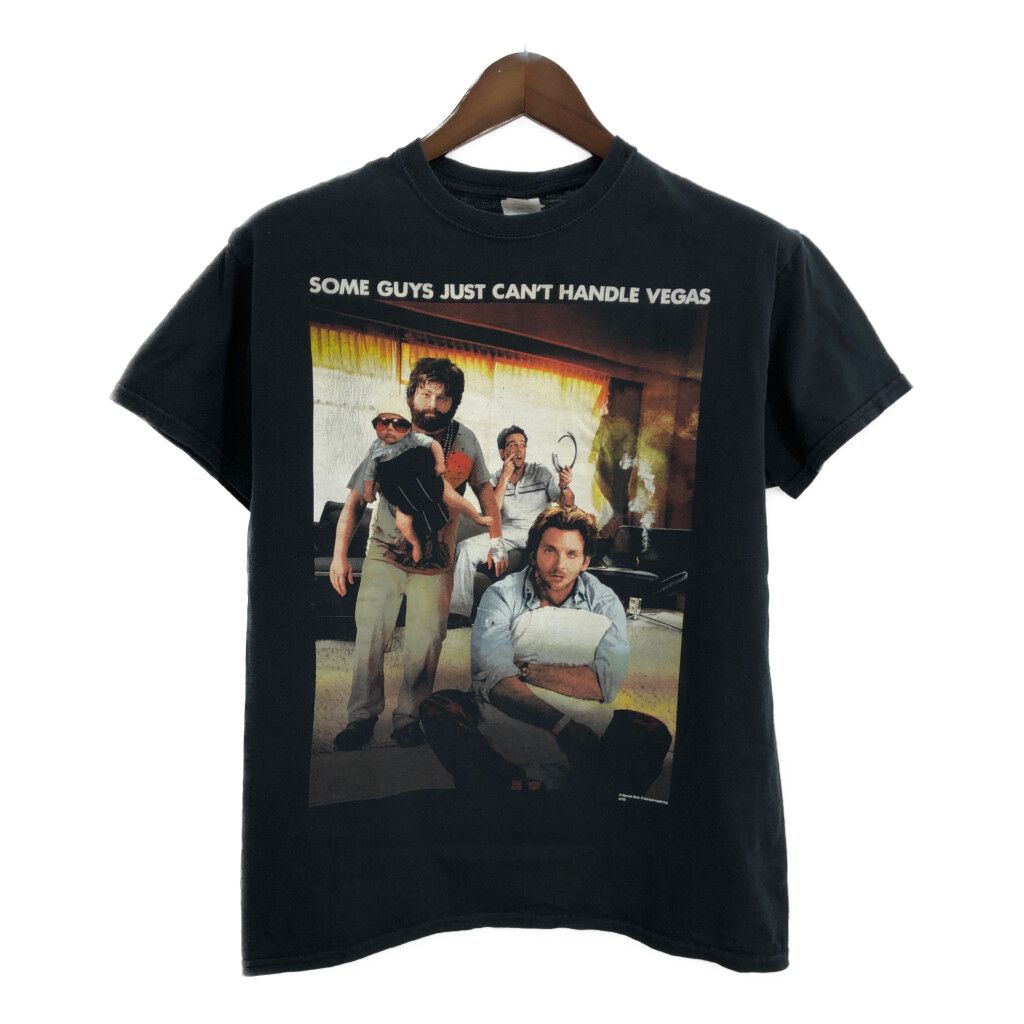 The Hangover ハングオーバー! 半袖Ｔシャツ ムービー ブラック メンズ M 古着 T8774