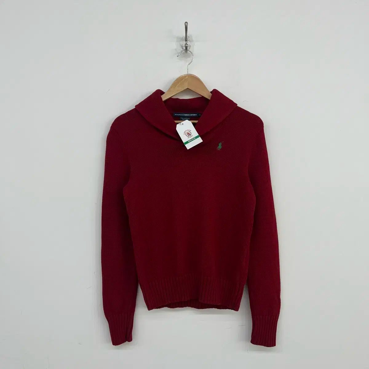 ポロ Ralph Lauren ラルフローレン ニット 赤