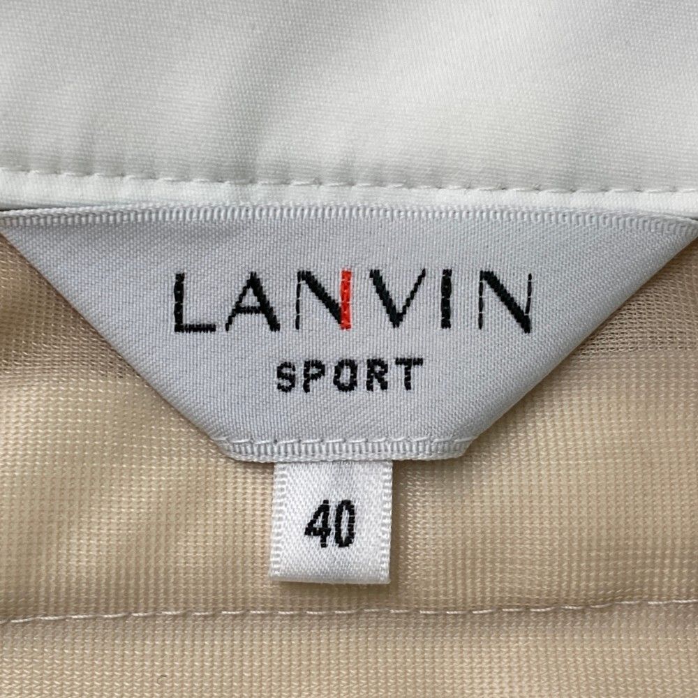 サイズ：40 LANVIN SPORT ランバン スポール スカート ホワイト
