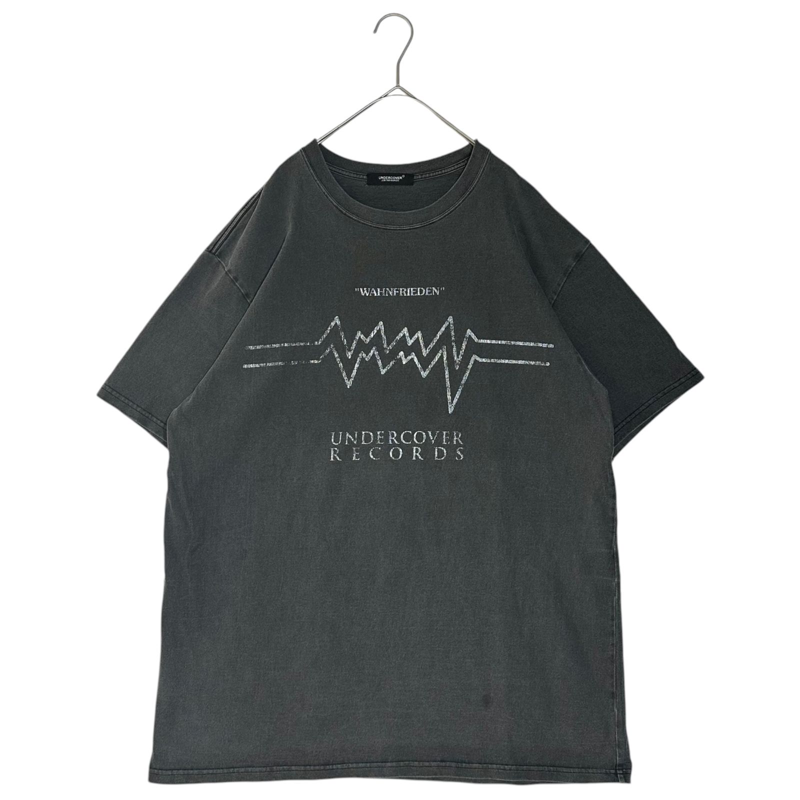 UNDERCOVER アンダーカバー 24SS UC RECORDS TEE グラフィック フェード加工 半袖 Tシャツ UC1D9810-3 3 グレー