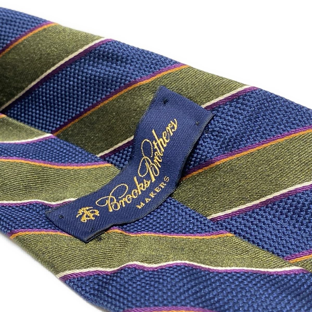 【送料無料】Brooks Brothers（ブルックスブラザーズ）のネクタイ 極美品】 Brooks Brothers ブルックスブラザーズ ネクタイ