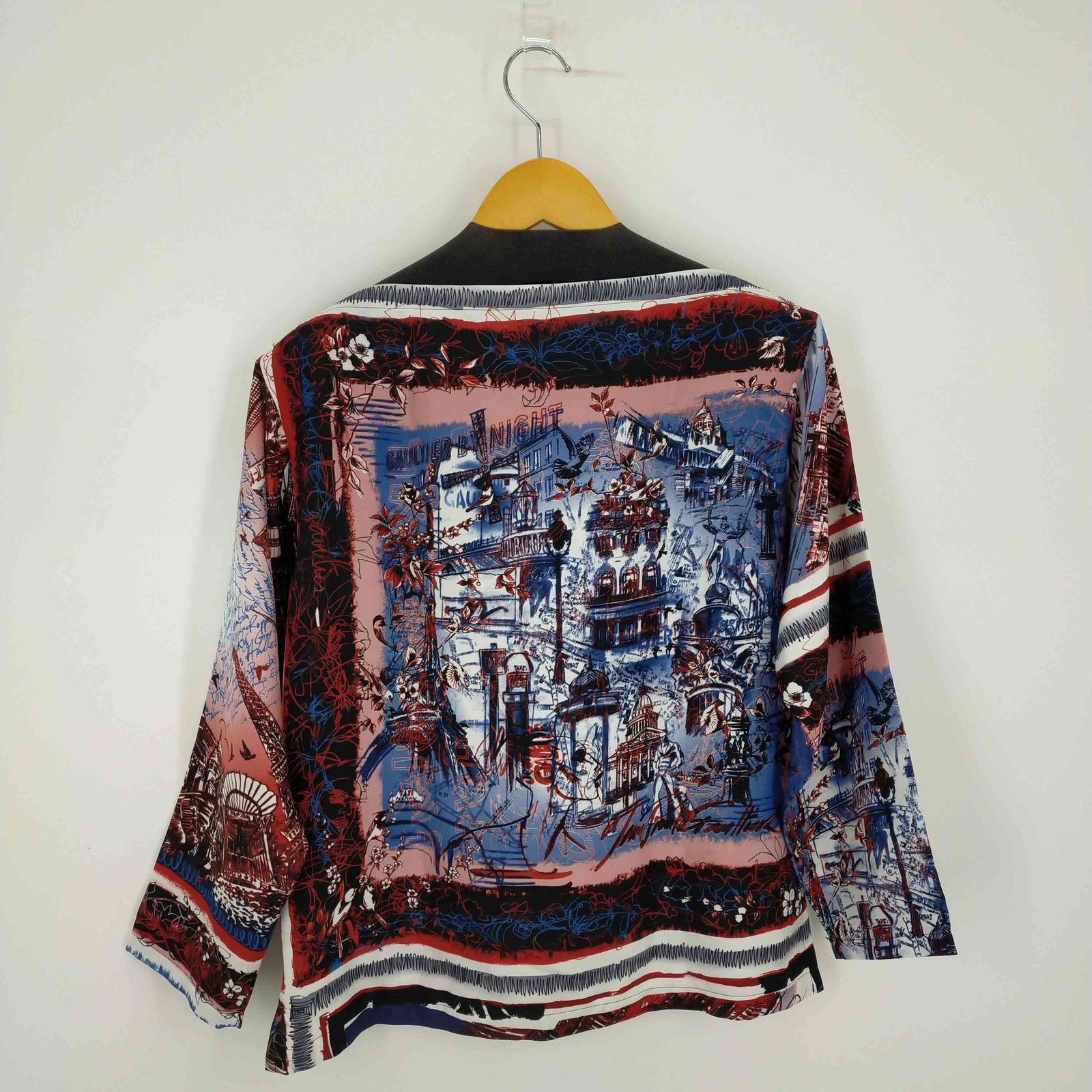 【Jean Paul GAULTIER】総柄シャツ Vintage JPG Jean Paul Gaultier Japan Silk Blend All Over