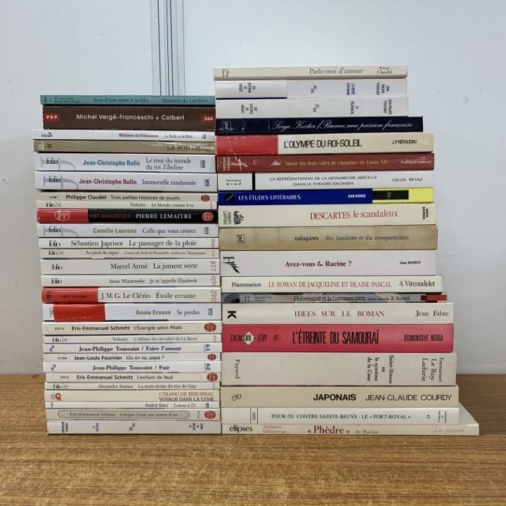 ■01)【同梱不可】フランス語の本・ペーパーバックなど まとめ売り約45冊大量セット/洋書/宗教/信仰/思想/小説/文学/文芸/ルイ14世/歴史/C 01)【同梱不可】フランス語の本・ペーパーバックなど まとめ売り