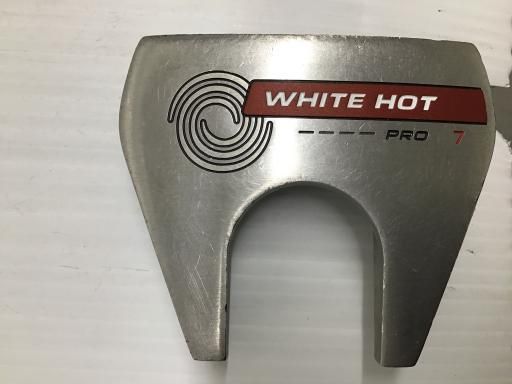 オデッセイ WHITE HOT PRO 7 2.0 34インチ パター PT スチール フレックスその他 メンズ 男性用 右利き 右用 Dランク ゴルフクラブ