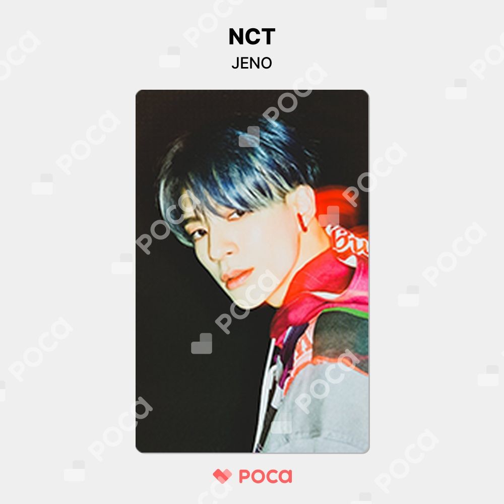 NCT ジェノ トレカ RESONANCE Pt.2 LUGGAGE STICKER + PHOTO