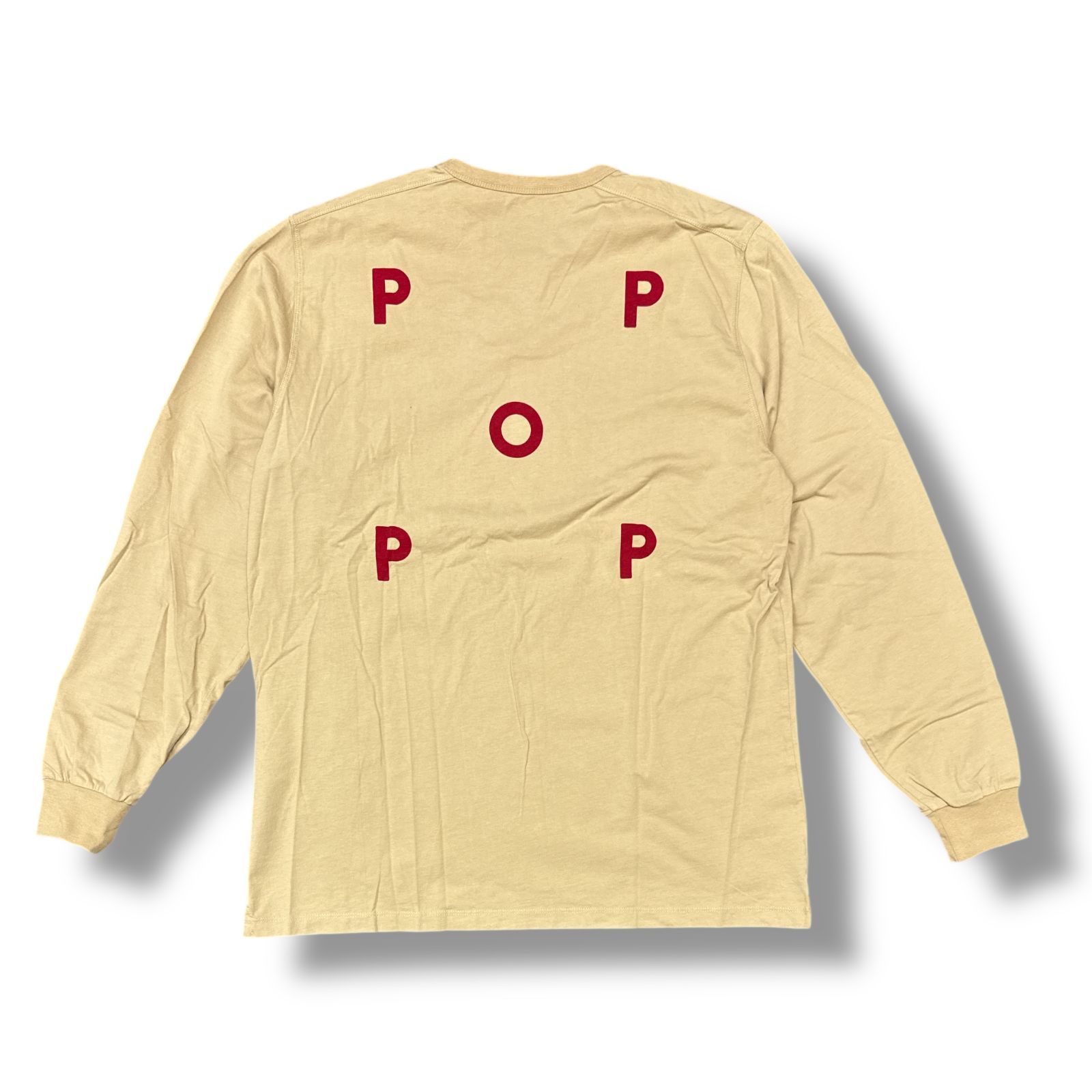 参考上代14300円 未使用品 POP TRADING COMPANY 24SS LOGO LONGSLEEVE 