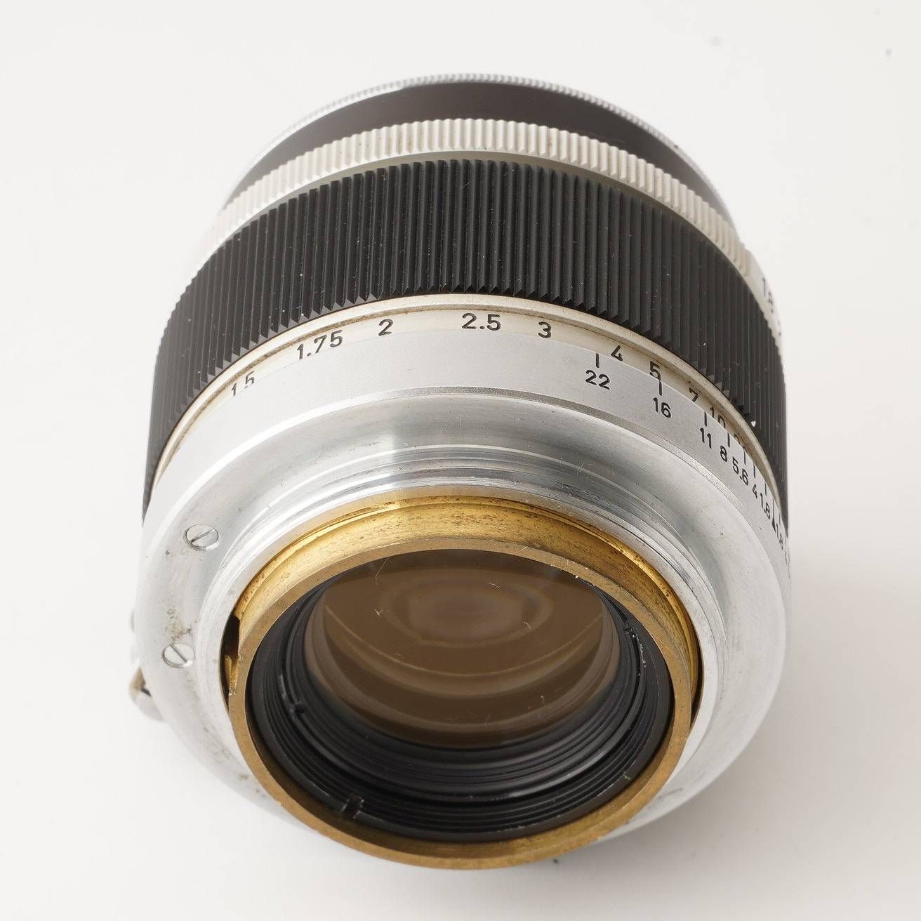 美品 Canon 50mm f1.8 返品保証 ライカ Lマウント キヤノン キヤノン Canon 50mm F1.8 ライカ L39 マウント - メルカリ