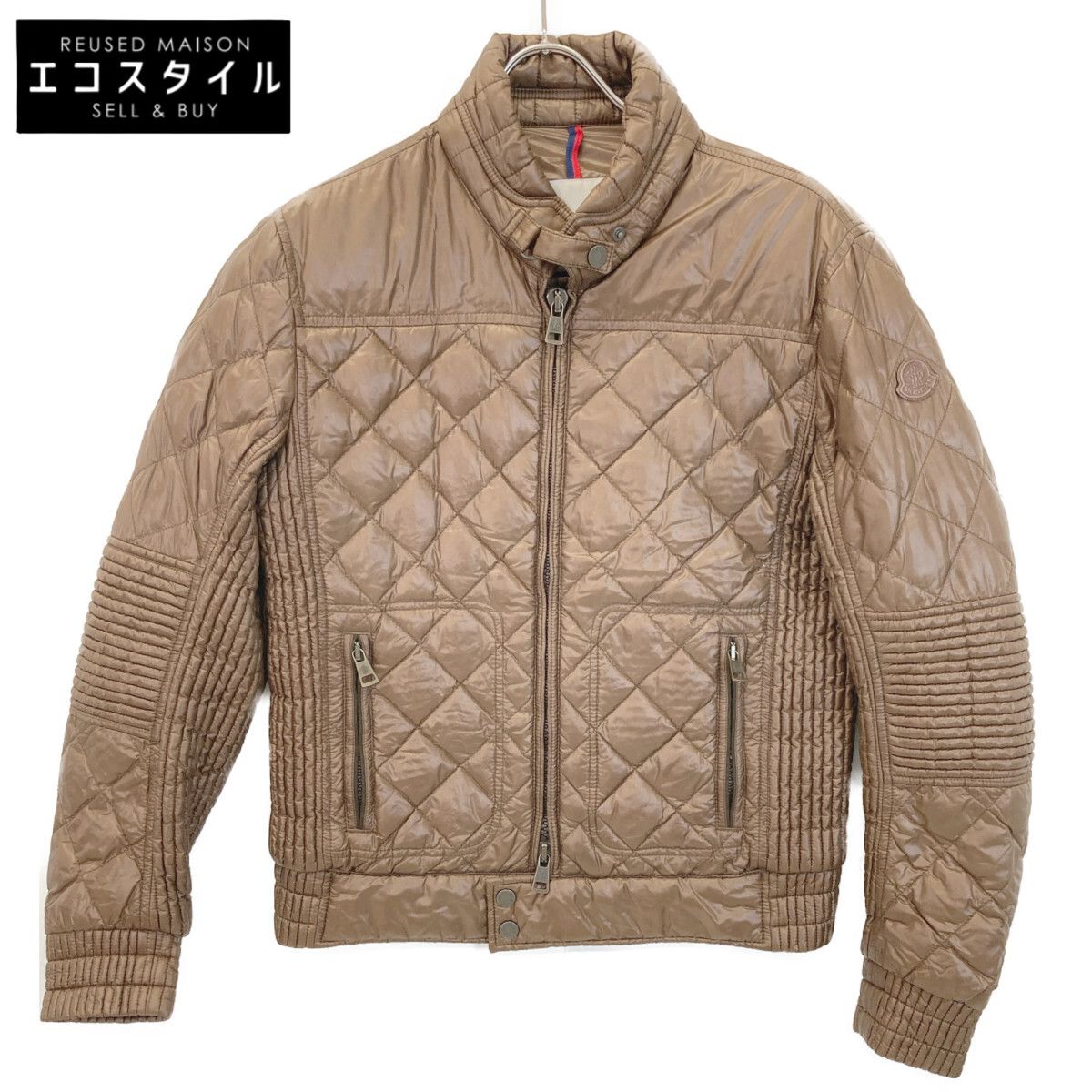 モンクレール アリスティード ライダースジャケット MONCLER アリ