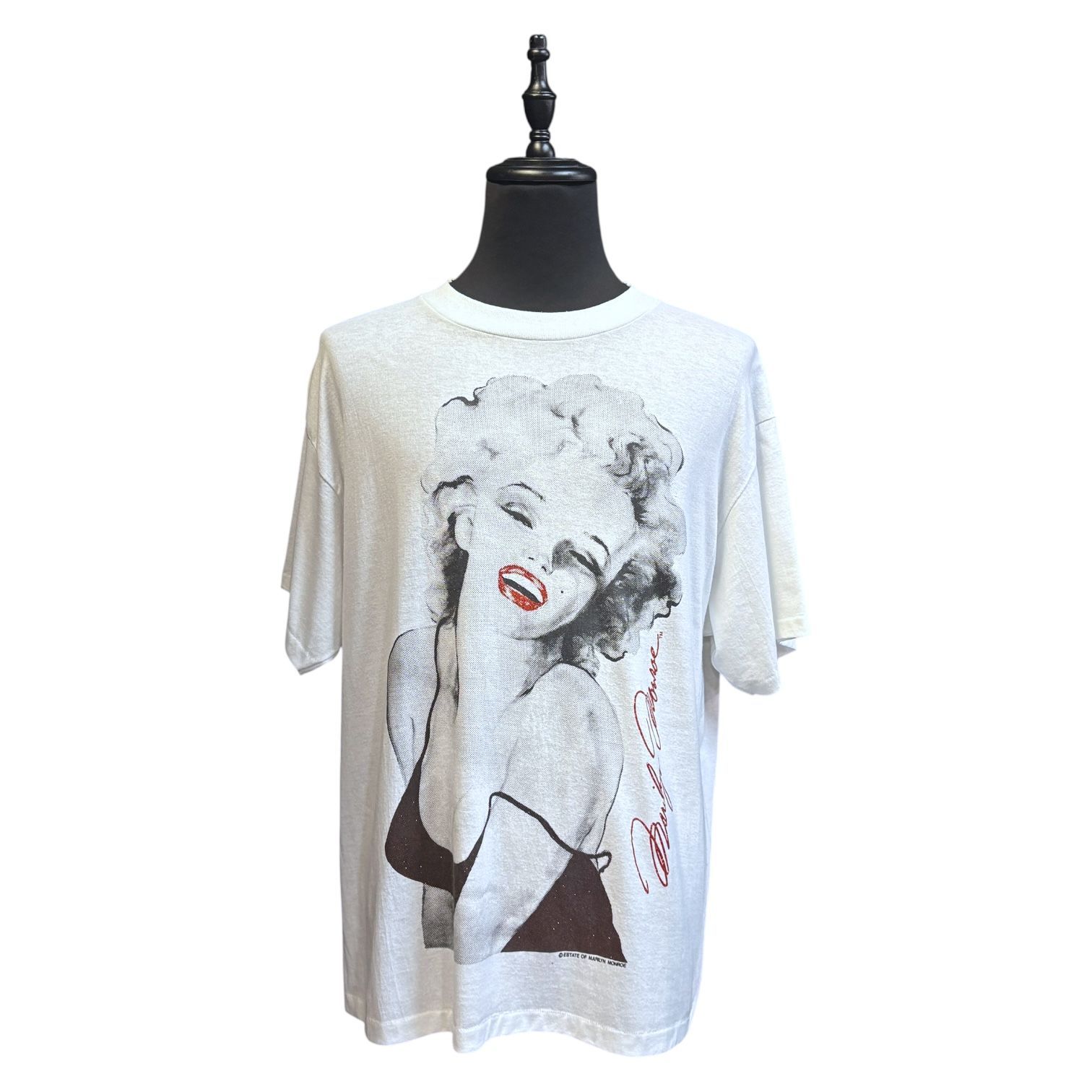80年代 Marilyn Monroe マリリン・モンロー プリントTシャツ メンズS-M 