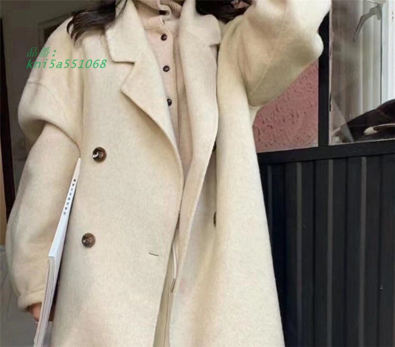  ロングコート レディース ウールコート ウール混 コート テーラード 防寒 防風 秋冬 冬 洋服 アウター kni 5 a 551068 ダッフルコート ジャケット アウター