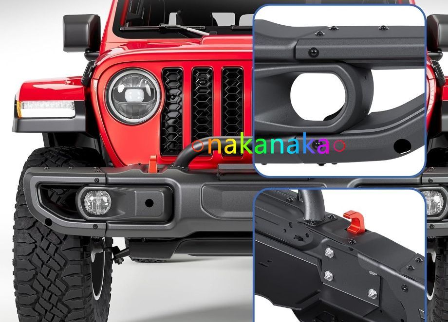 ジープ ワンギラー JL 用 2018- フロントバンパー 10周年記念モデル フロントバンパー