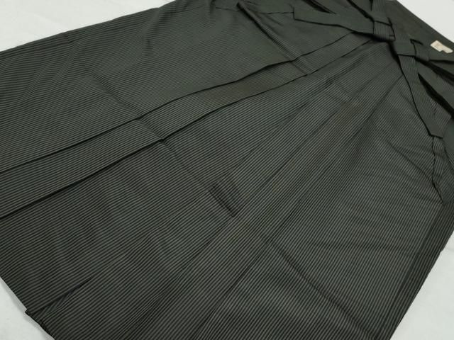 推奨される 平和屋着物●男性 馬乗り袴 縞 正絹 CAAX0933vf 慈悲深い