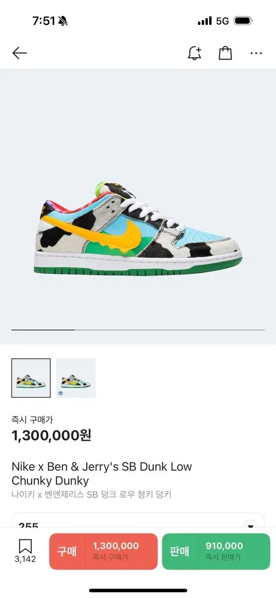 NIKE(ナイキ) ベン・アンジェリス SB ダンクロー チャンキー ダンク