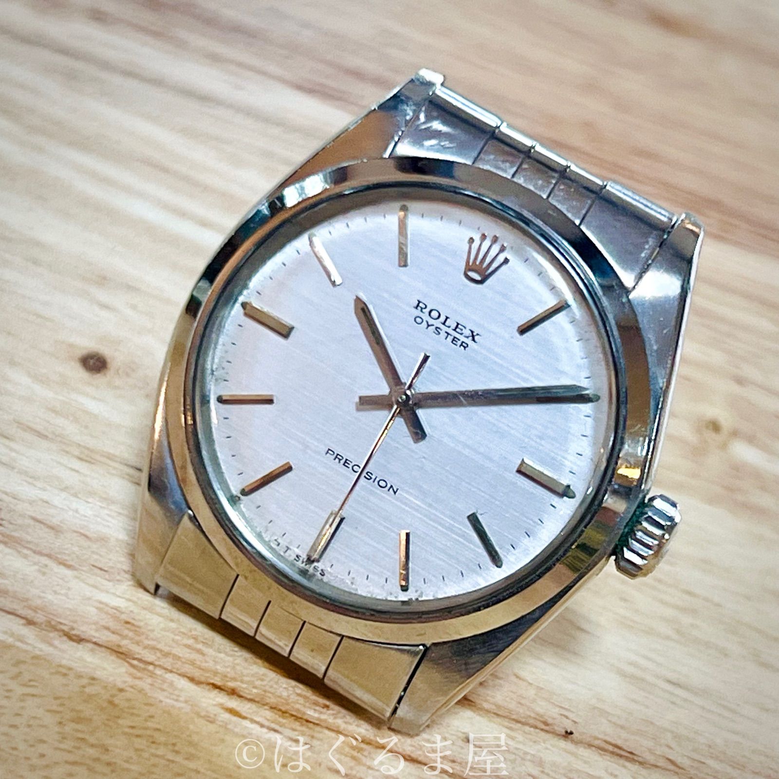 1970年製造 ROLEX オイスタープレシジョン 手巻き メンズ OH済 - メルカリ