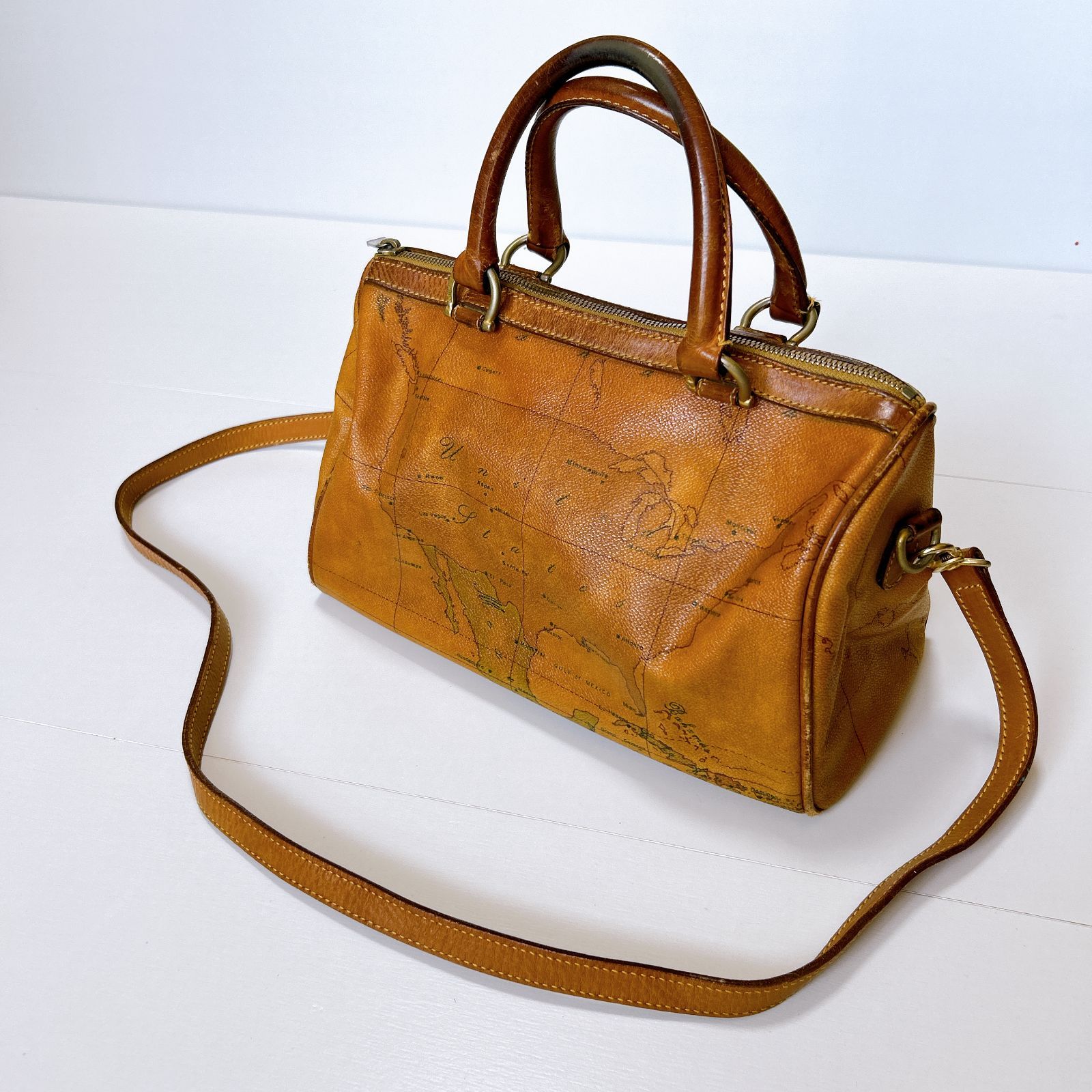 未使用級　PRIMA CLASSE プリマクラッセ　2WAY ミニボストンバッグ プリマクラッセ ミニボストンバッグ ショルダーバッグ 2way 中ベタあり