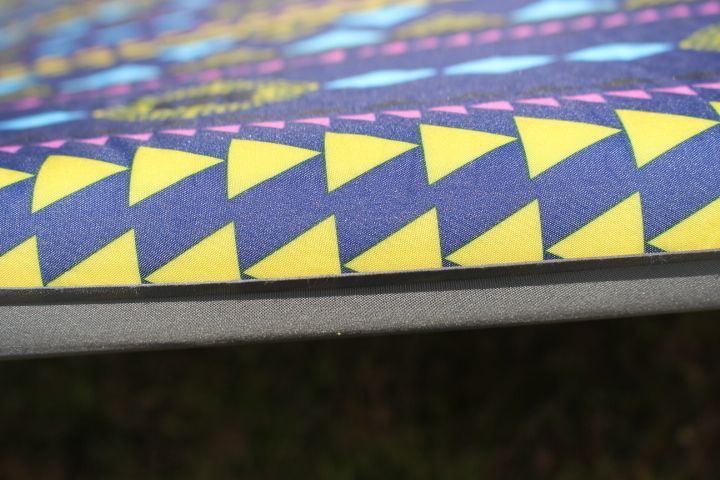 CHANODUG OUTDOOR ナバホ柄ブルー ダブルサイズ キャンプマット エアー