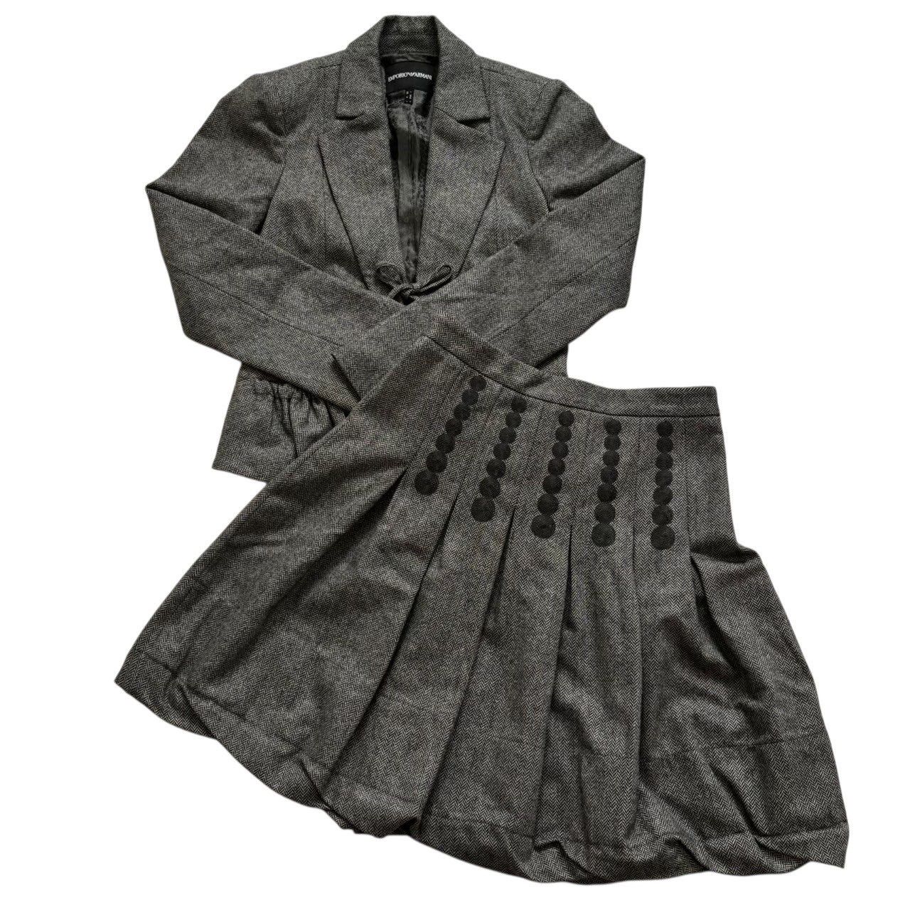 EMPORIO ARMANI エンポリオ アルマーニ スーツセットアップ グレー 