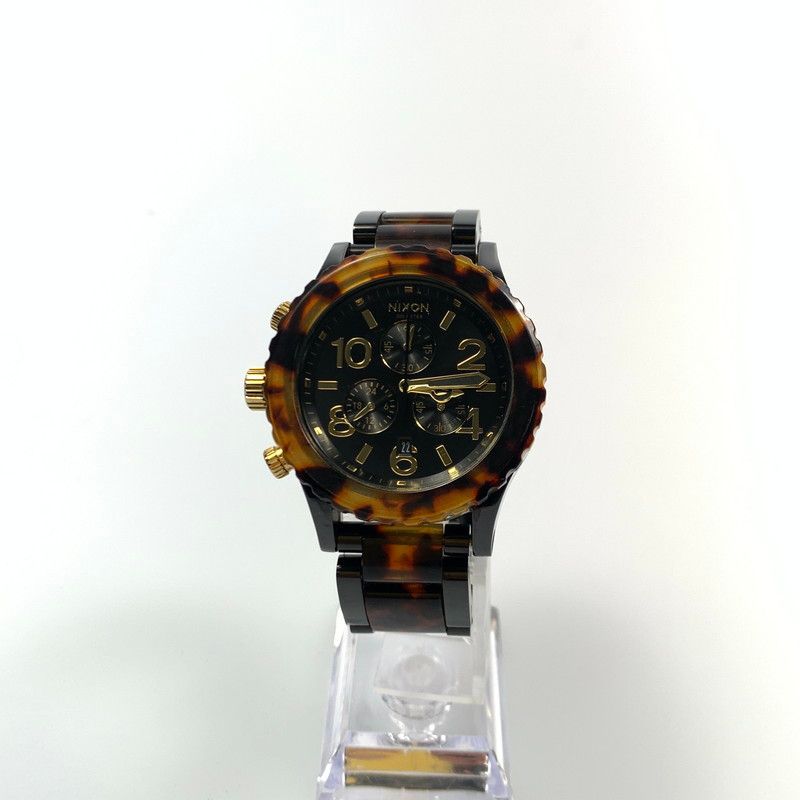NIXON ニクソン 腕時計 THE 42 20 アナログクォーツ ブラウン 131