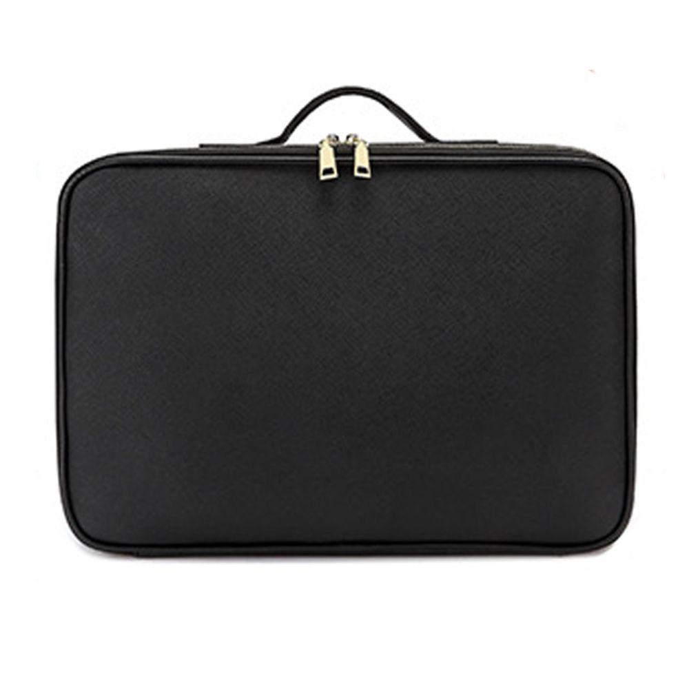ブラック  メイクバッグ メイクボックス yybag18 メイクボックス 鏡付き コスメ収納ボックス コスメボックス バニティケース 化粧品ボックス コスメケース コスメ収納ケース 大容量 持ち運び 