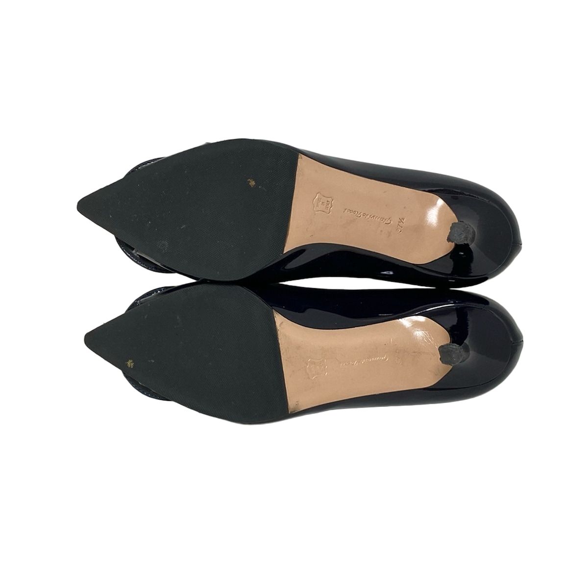GIANVITO ROSSI(ジャンヴィトロッシ)パンプス　37.2/1 美品 Gianvito Rossi(ジャンヴィト・ロッシ) パンプス 37 1/2