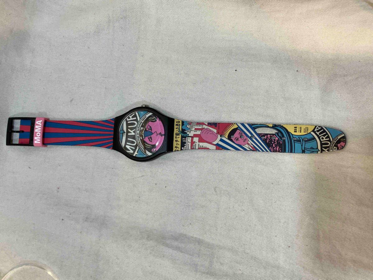 Swatch × MOMA Yokoo City and Design 横尾忠則 都市とデザイン 腕時計