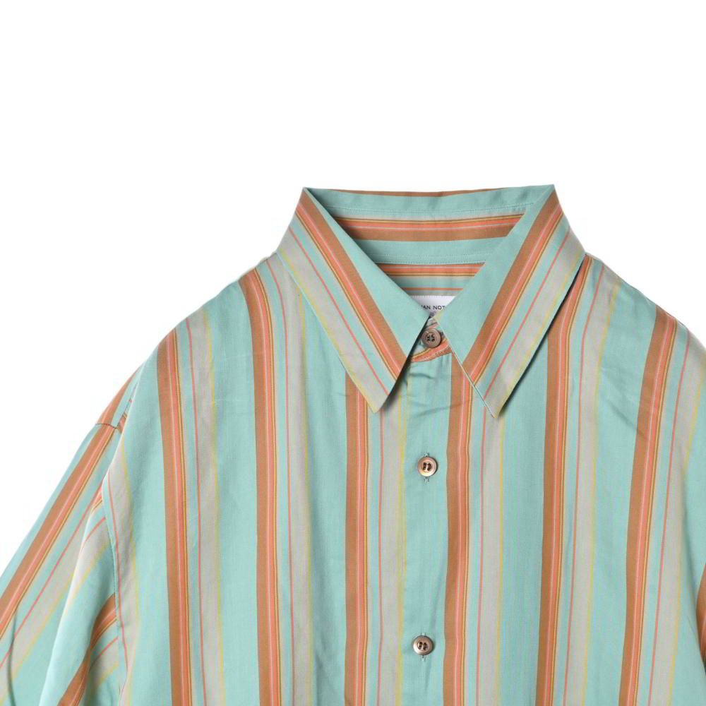 22ss DRIES VAN NOTEN 半袖 シャツ ダークグリーン 46 22ss DRIES VAN NOTEN 半袖 シャツ ダークグリーン 46 DRIES VAN NOTEN