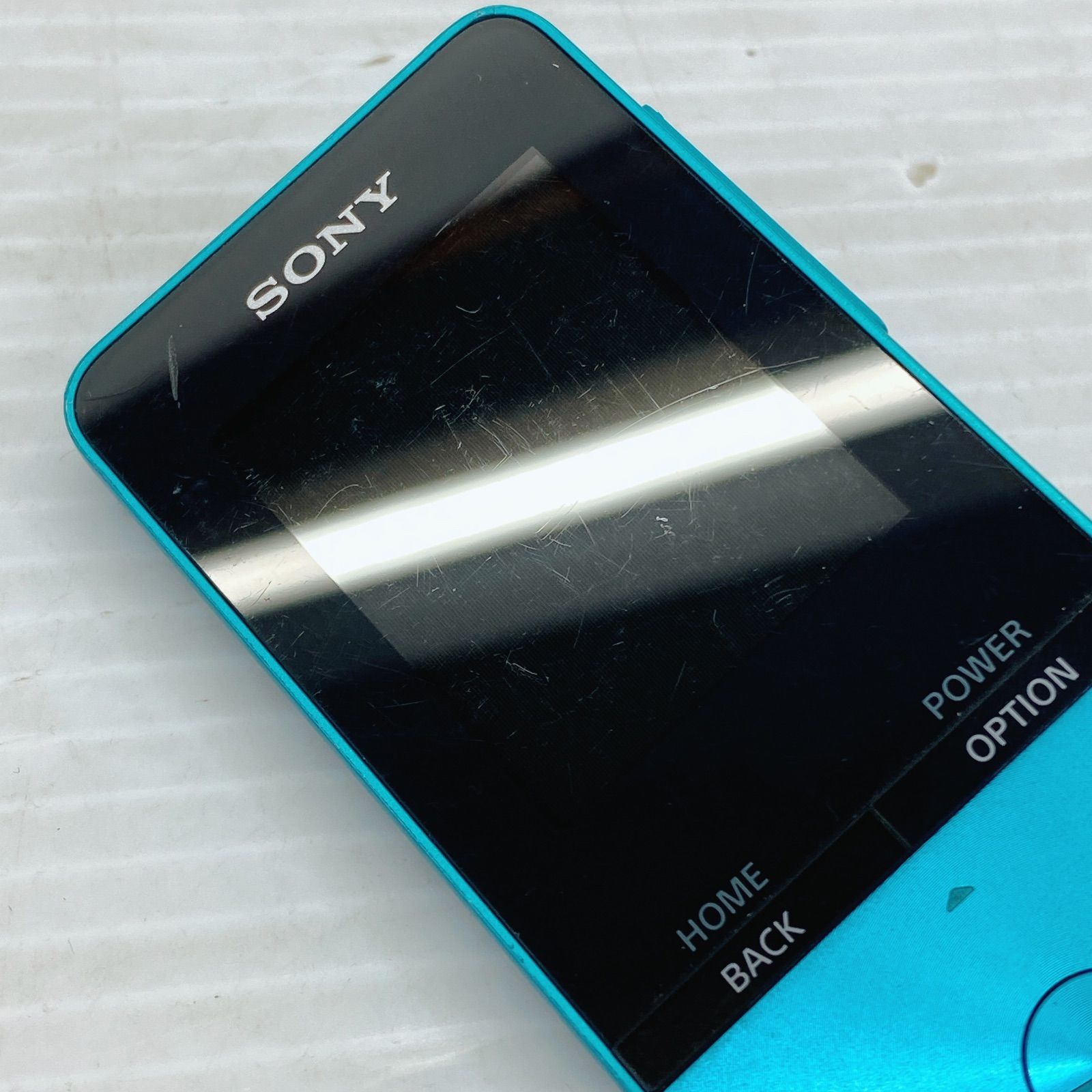 □SONY ウォークマン NW-S313 4GB ブルー 本体・充電ケーブルのみ 中古