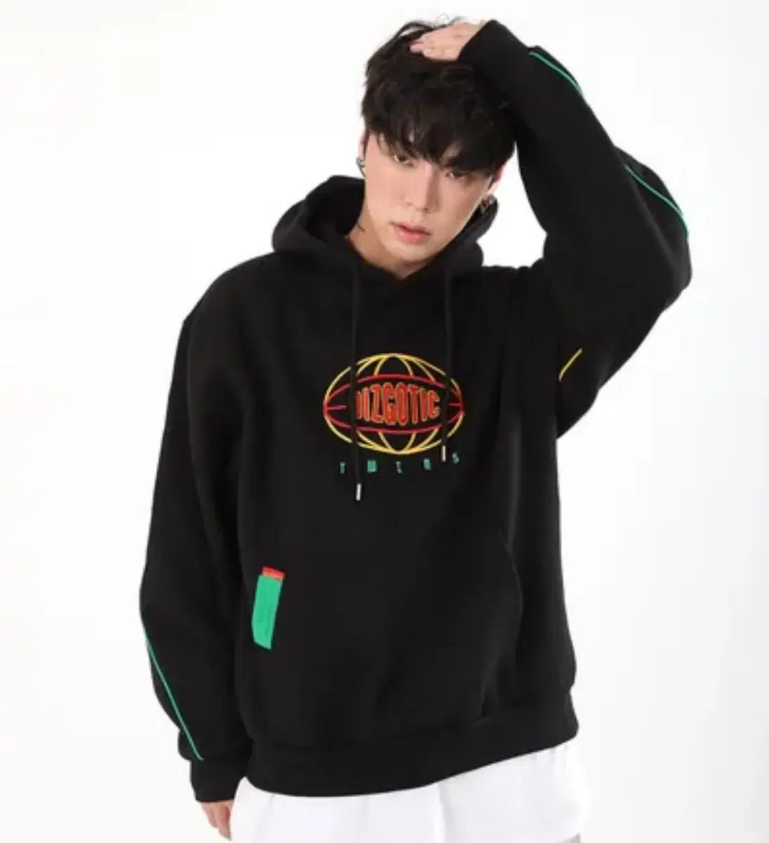 ディスゴティック フード付きTシャツ