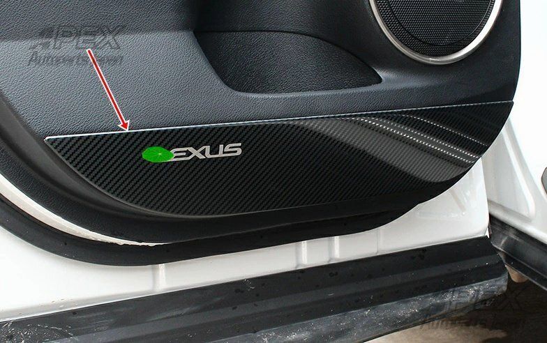 レクサス NX300h 200t 300 キックガード フロント リアドアカバー プロテクションフィルム ドアスカッフプレート 4PセットCW11LYX