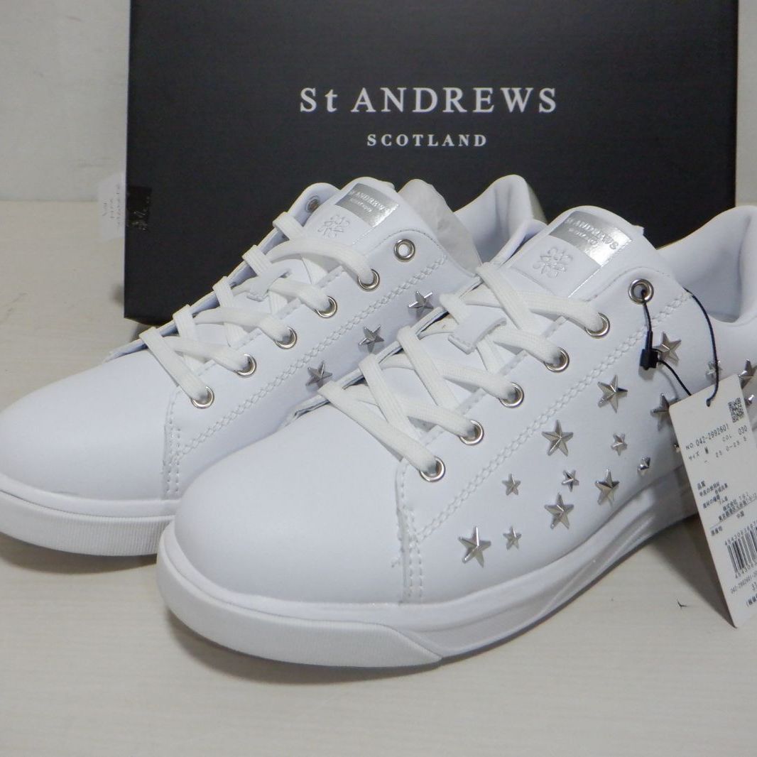 St ANDREWS ゴルフシューズ Sサイズ 24～24.5㎝ スタッズ St ANDREWS ゴルフシューズ Sサイズ 24～24.5㎝ スタッズ