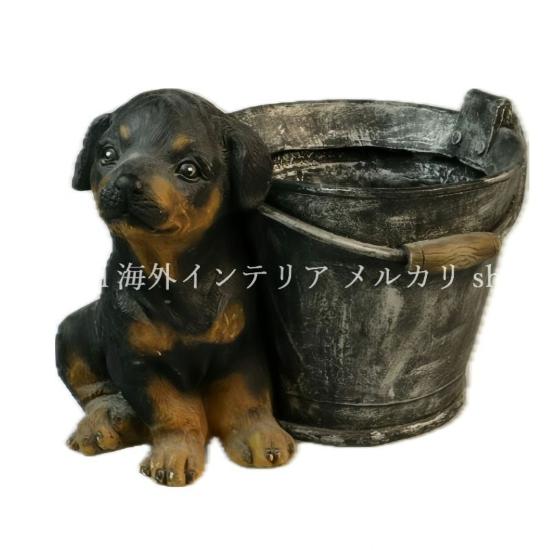 プランター 犬 かわいい 鉢植え アニマル 動物 植木鉢 いぬ ドッグ 庭 樹脂 ガーデニング 雑貨 ガーデン雑貨 ガーデンインテリア ガーデン インテリア 庭の装飾 お洒落 おしゃれ 8-14 WWW_GEBZETESISAT_COM_TR