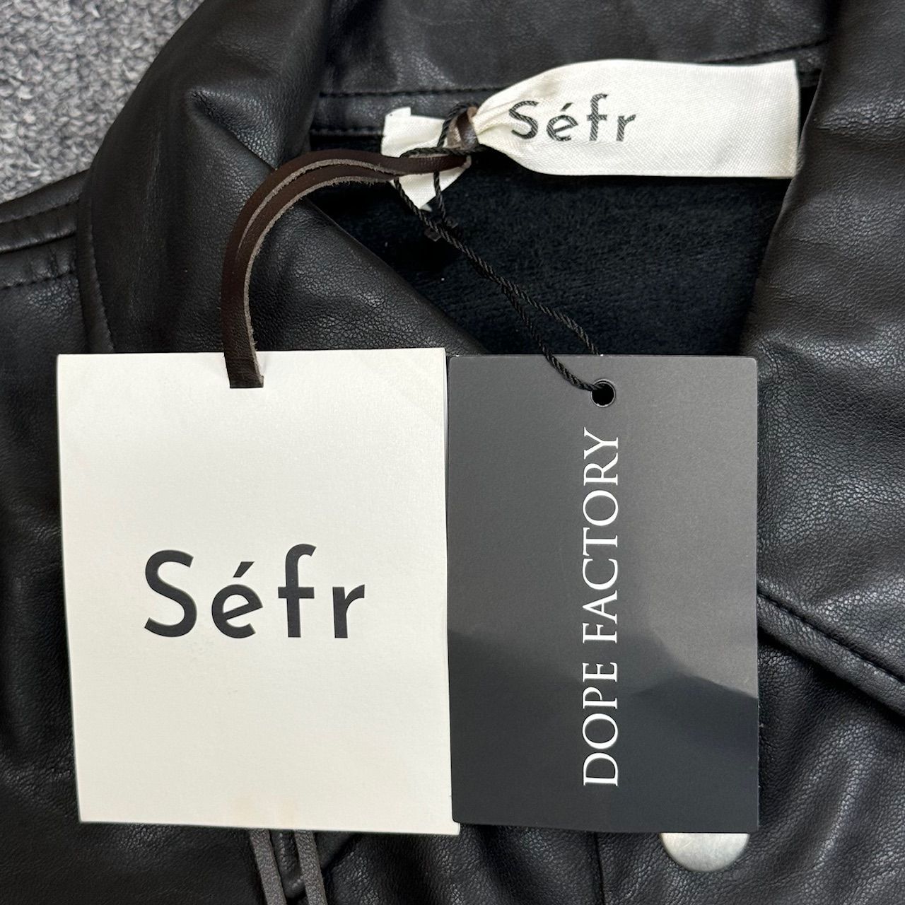 新品 Séfr RAINIER OVERSHIRT レーニアオーバーシャツ ヴィーガン