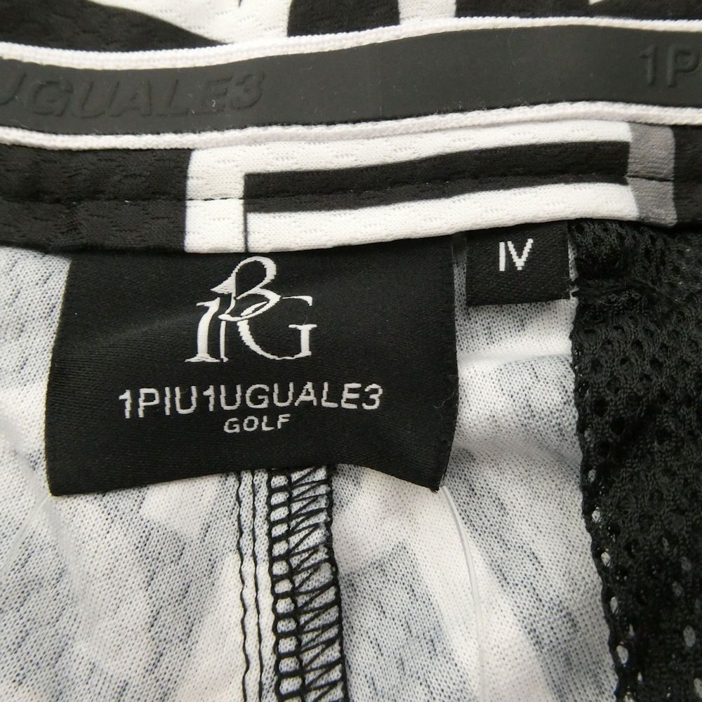 美品 1PIU1UGUALE3 ウノピュウノウグァーレトレ GRP104 SHORTS FULL MIX LOGO ショートパンツ IV M ポリエステル 他 ゴルフ ハーフ メンズ HM758A90 美品 1PIU1UGUALE3 ウノピュウノウグァーレトレ GRP104 SHORTS