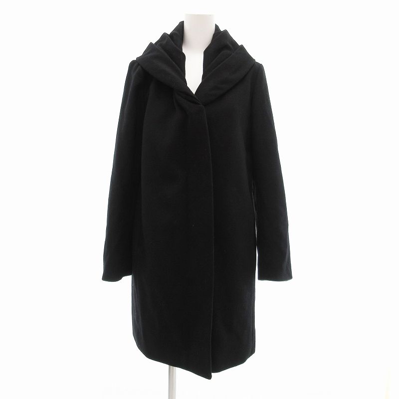 タグ付き新品】INDIVI ブラック ロングコート