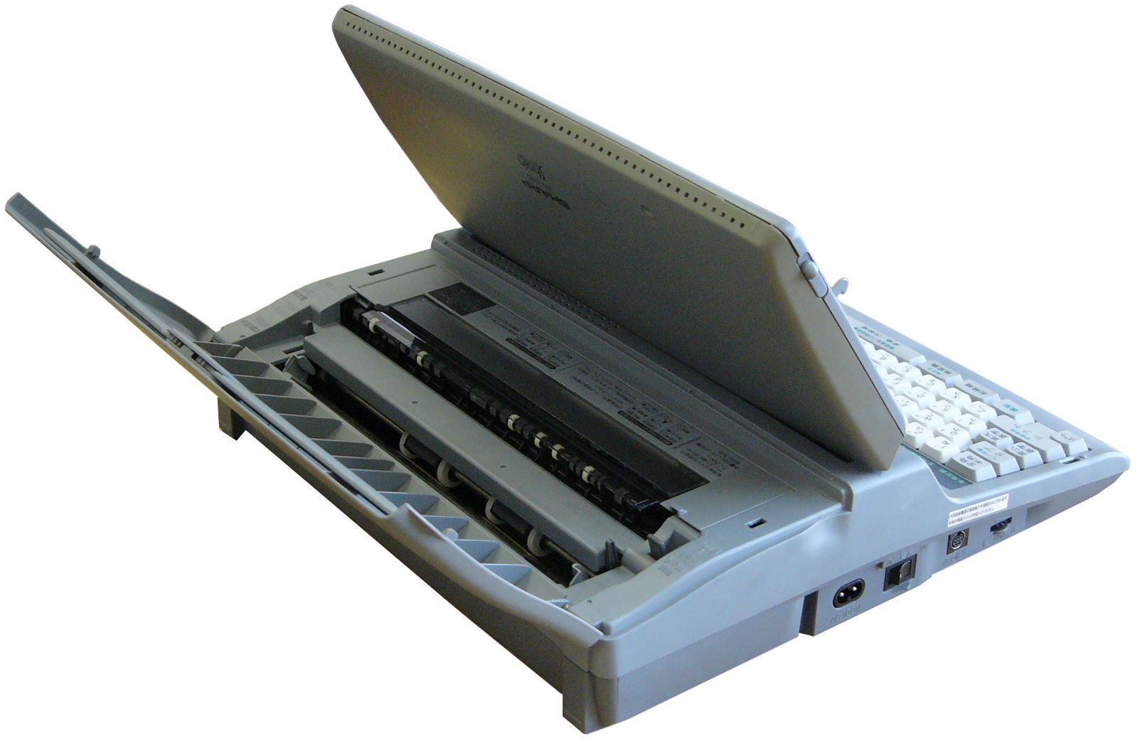 シャープワープロ 書院 WD-C20 新品交換部品あり - メルカリ
