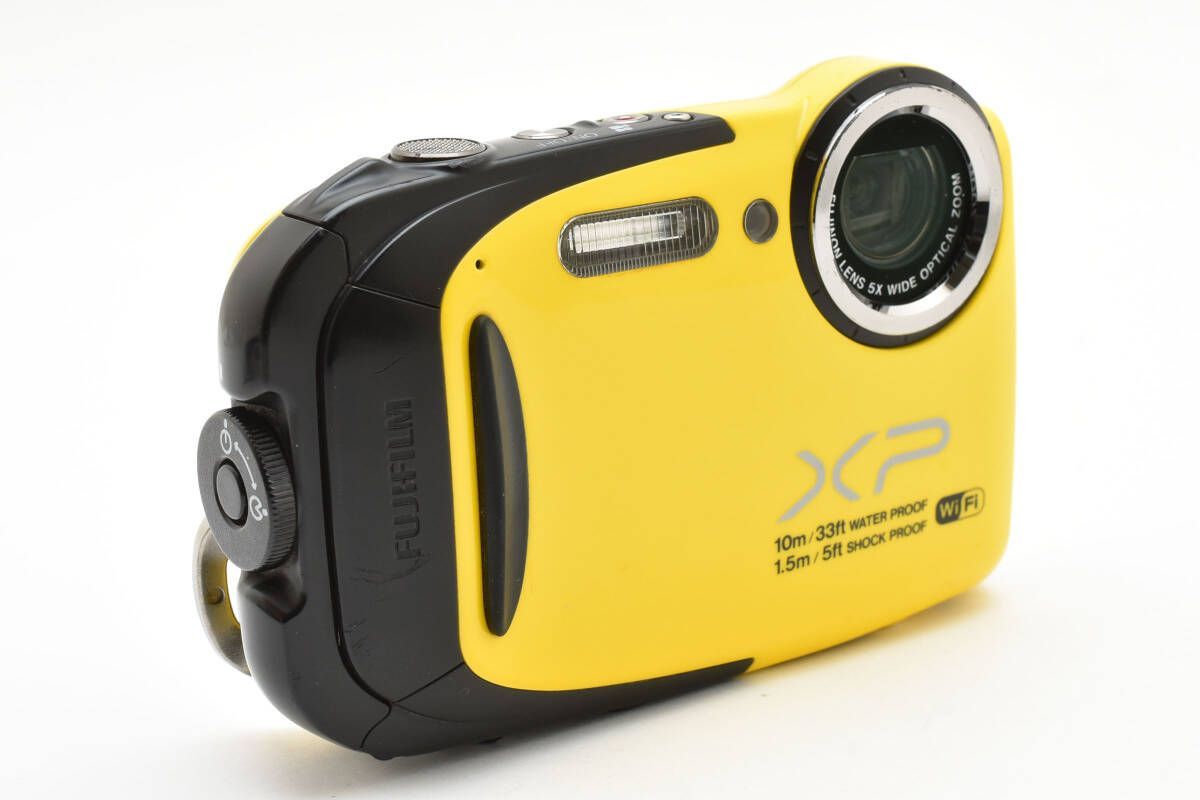 ☆富士フィルム Fujifilm Finepix XP70 イエロー 5x コンパクト ☆富士フィルム Fujifilm Finepix XP70 イエロー 5x コンパクト