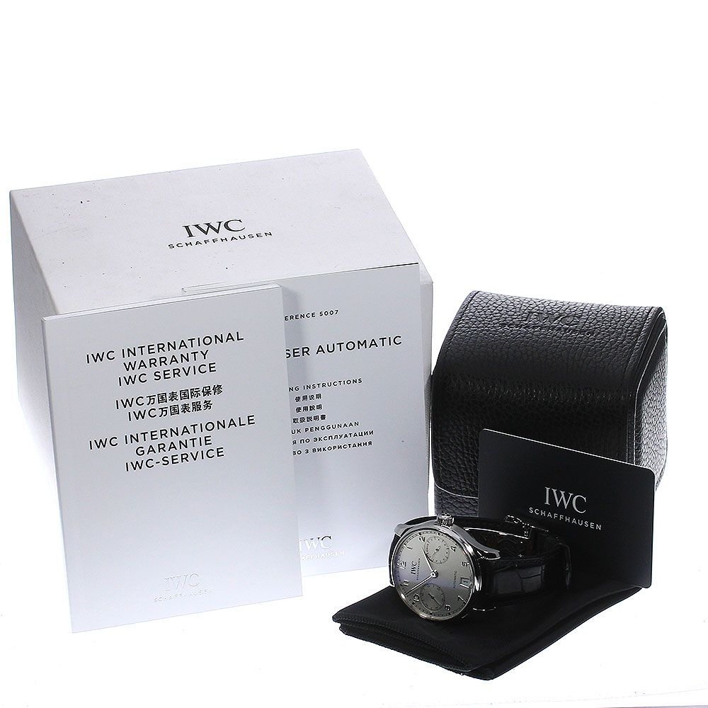 ☆良品☆箱・保証書付き【IWC SCHAFFHAUSEN】IWC ポルトギーゼ ...