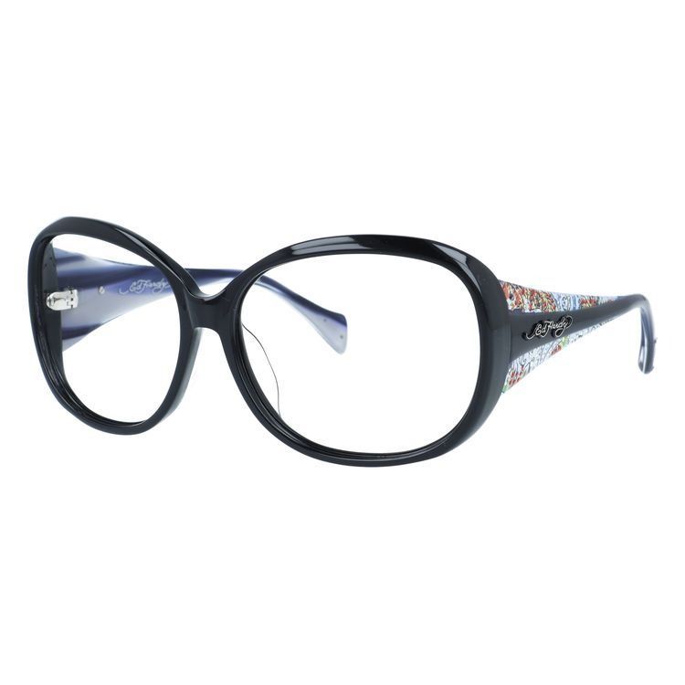 訳あり エドハーディー フレーム 伊達 度付き 度入り メガネ 眼鏡 EdHardy EHOA008 2 M・GUN マットガンメタル スクエア メンズ レディース プレゼント ギフト 訳ありエドハーディー メガネフレーム おしゃれ老眼鏡 リーディング