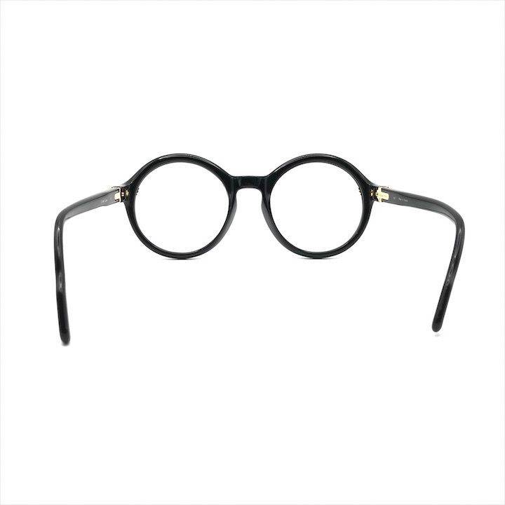 美品 Cartier カルティエ トリニティ ラウンド メガネ サングラス アイウェア フレーム ブラック a3852 美品 Cartier カルティエ トリニティ ラウンド メガネ サングラス アイ