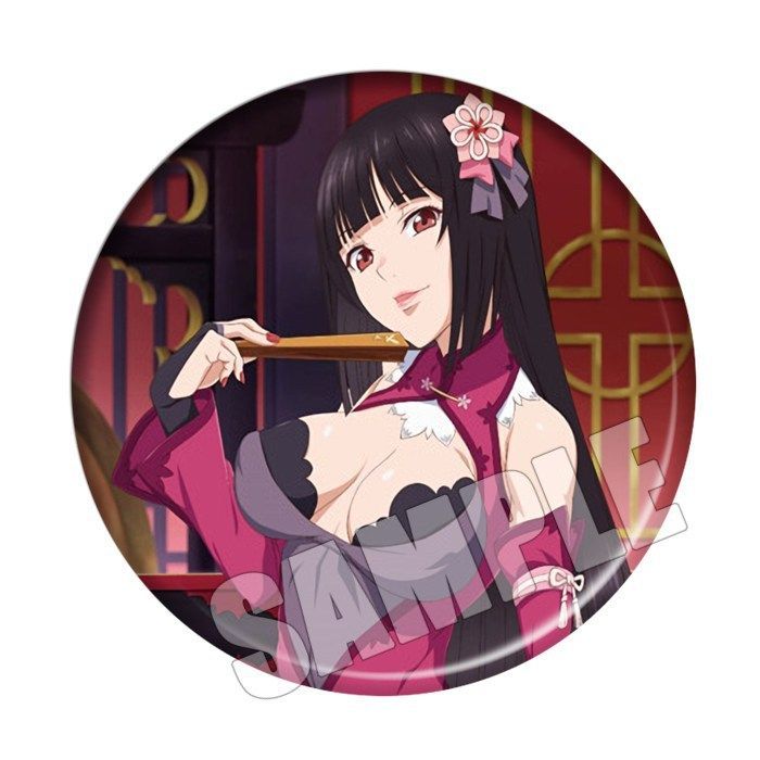 賭ケグルイ】蛇喰夢子＆早乙女芽亜里 缶バッジ（8個） - メルカリ