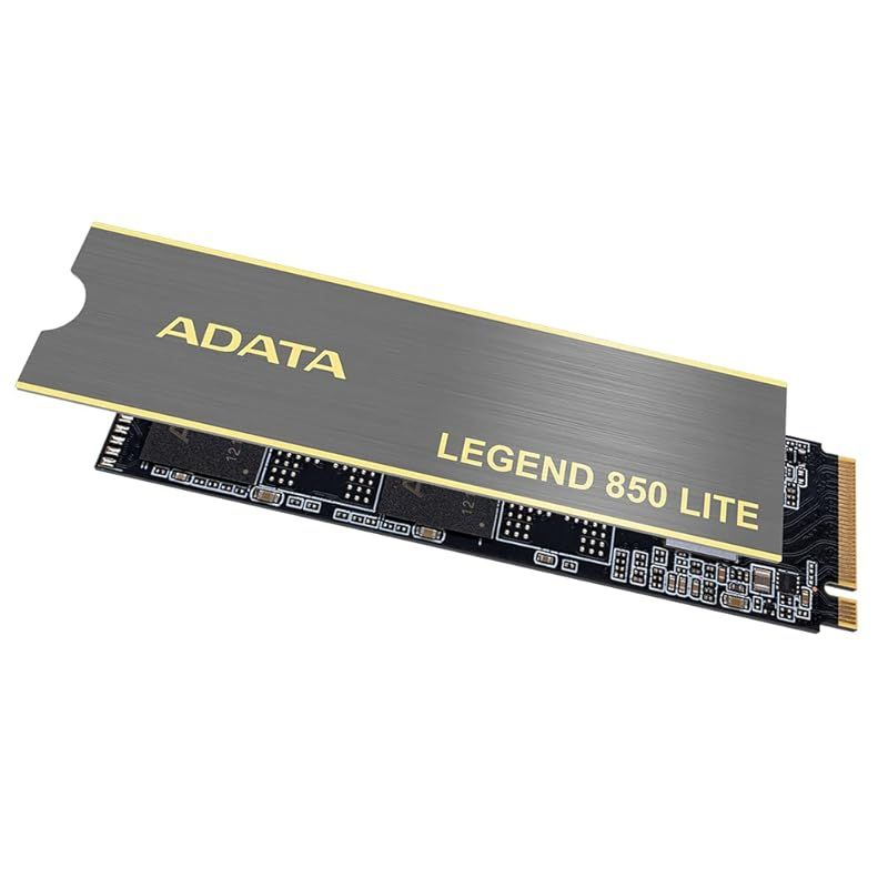 ADATA SSD 500GB PCIe Gen4 x4 M.2 LEGEND 850 Liteシリーズ ALEG-850L-500GCS-EC