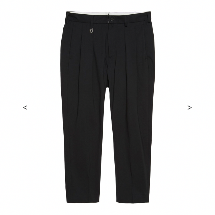 Milok BOX TUCK TROUSERS | BLACK-